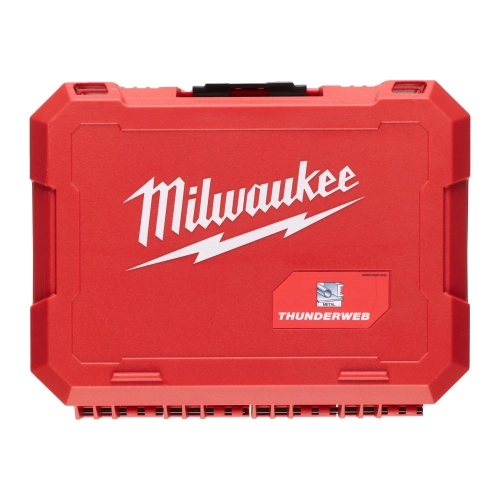 Zestaw wierteł do metalu Milwaukee HSS-G THUNDERWEB fi 1-10 mm (19SZT) – widok 3 Zestaw wierteł do metalu Milwaukee HSS-G THUNDERWEB fi 1-10 mm (19SZT) – widok 3